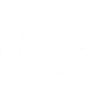 White YouTube logo